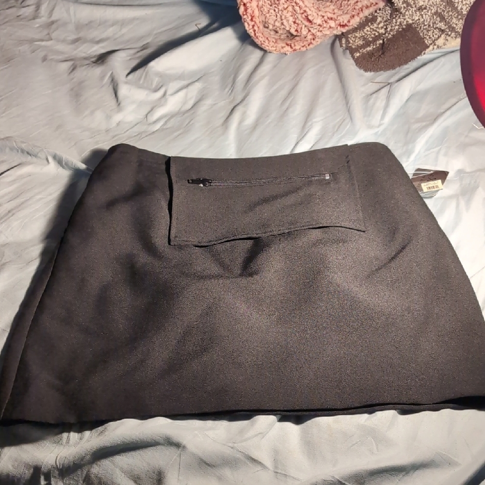 XOXO Black Mini Skirt with Pocket